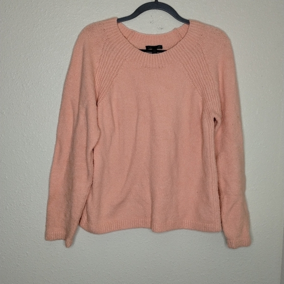 Eileen Fisher Organic Cotton Blend Peach Sweater size Medium - Picture 2 of 5